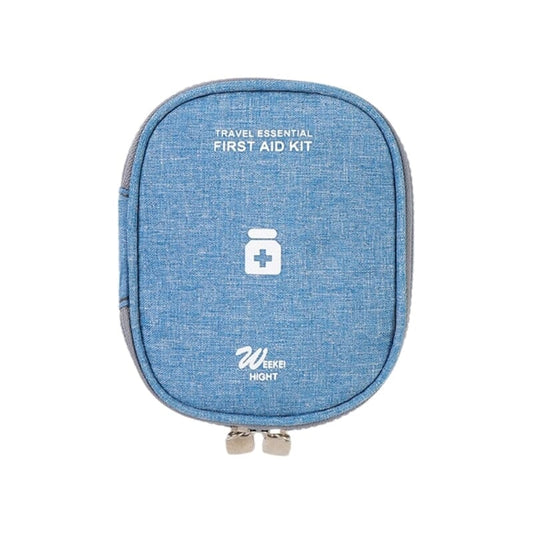 Trousse de Premiers Secours de Voyage Vide - Essentiel de Voyage (Bleu)