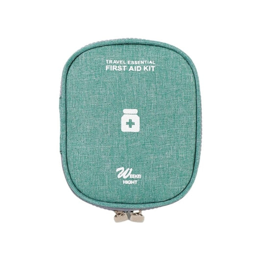 Petite Trousse Voyage à Pharmacie Vide - Travel Essentials (Vert)