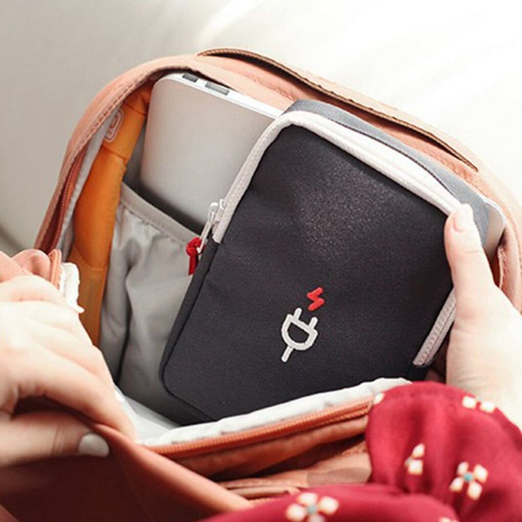 Pochette de Voyage pour Câbles et Chargeurs