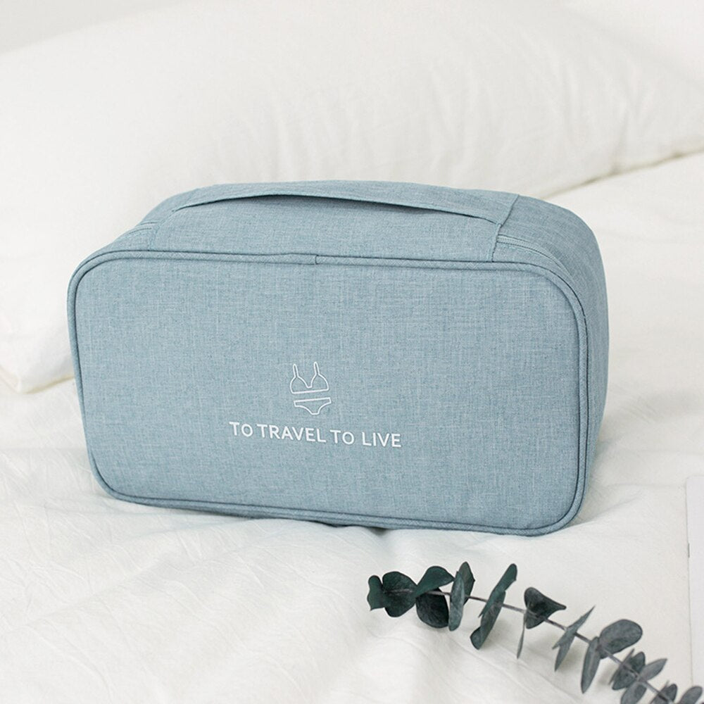 Pochette de Voyage To Travel To Live pour Sous-Vêtements
