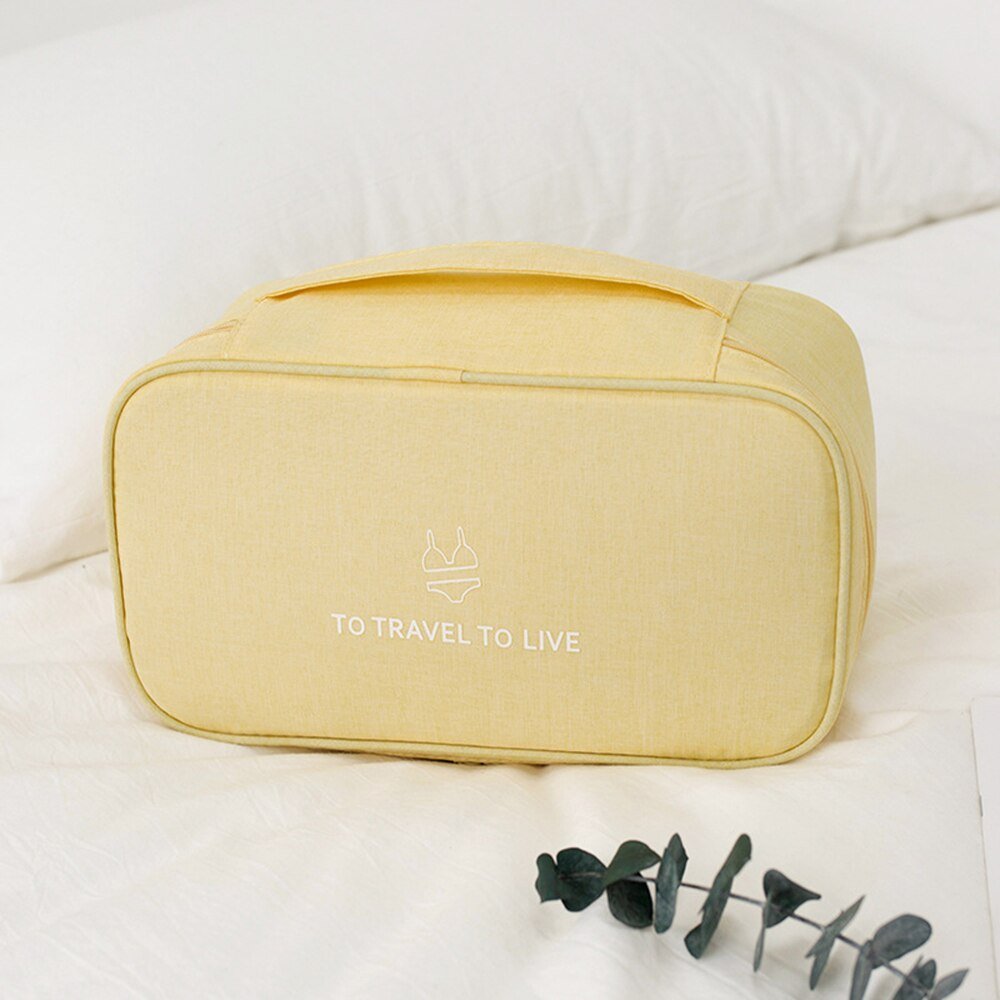 Pochette de Voyage To Travel To Live pour Sous-Vêtements