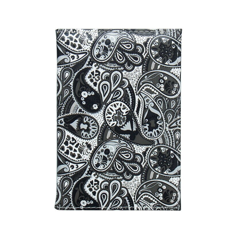 Pochette Passeport Vintage - Motif Paisley