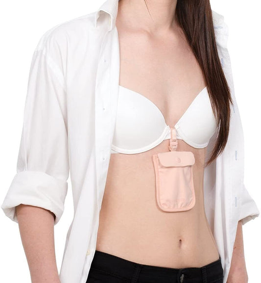 Pochette Secrète Voyage Femme - Soutien-Gorge de Voyage