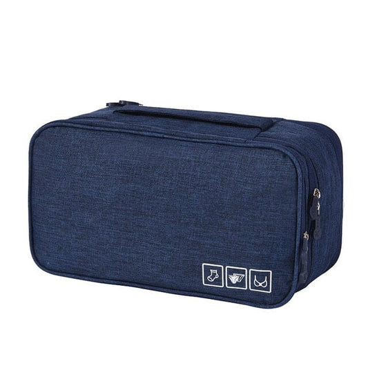 Pochette de Voyage pour Sous-Vêtements - TravelBasics (Bleu Marine)