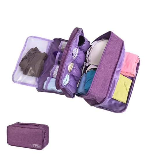 Pochette Voyage pour Sous-Vêtements- TravelBasics (Violet)