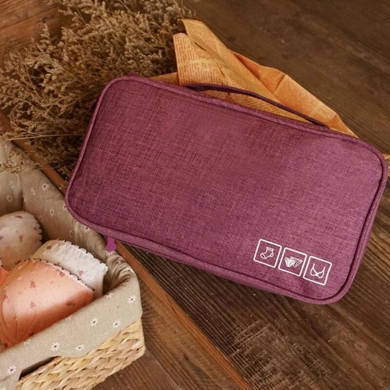 Pochette Voyage pour Sous-Vêtements- TravelBasics (Violet)
