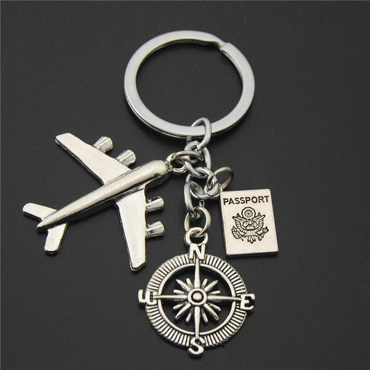 Porte-Clés Avion - Globe-Trotter Adventure