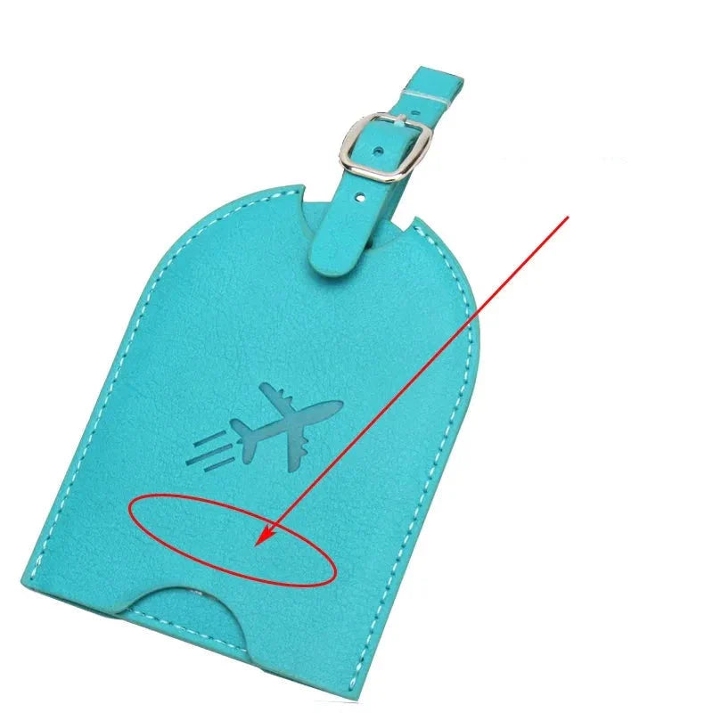 Porte-étiquette de bagage personnalisé Avion