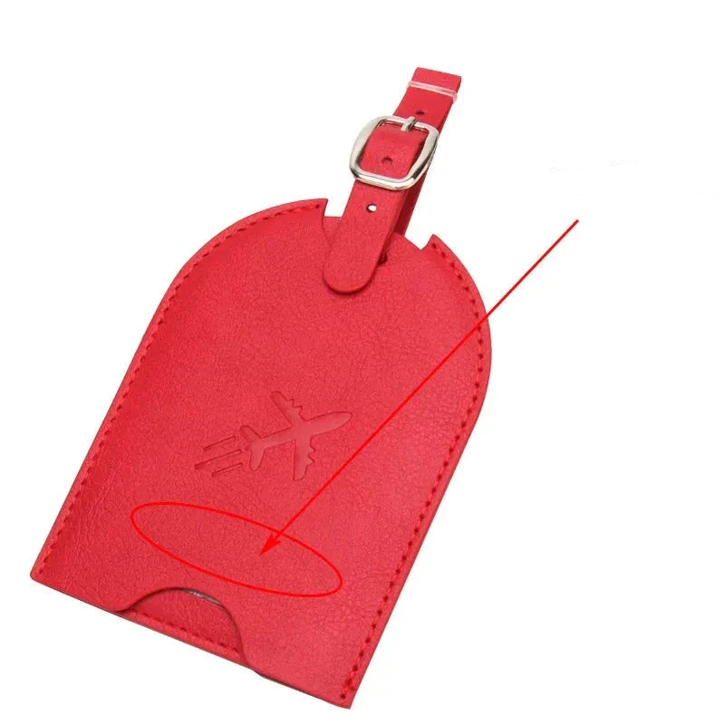 Porte-étiquette de bagage personnalisé Avion