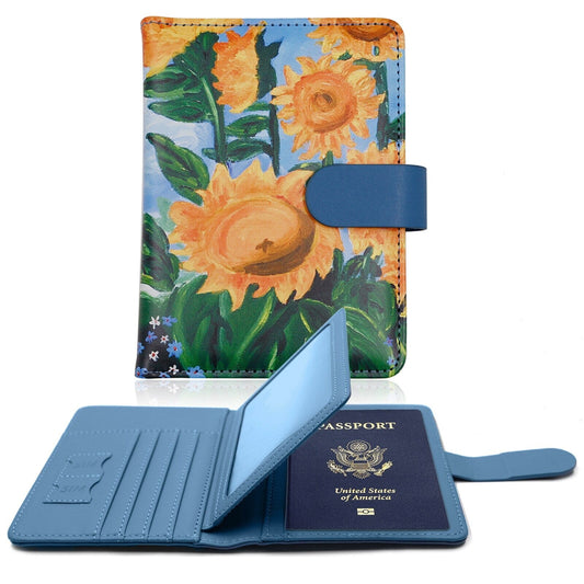 Portefeuille de Voyage Femme Tournesols - Édition Nomade