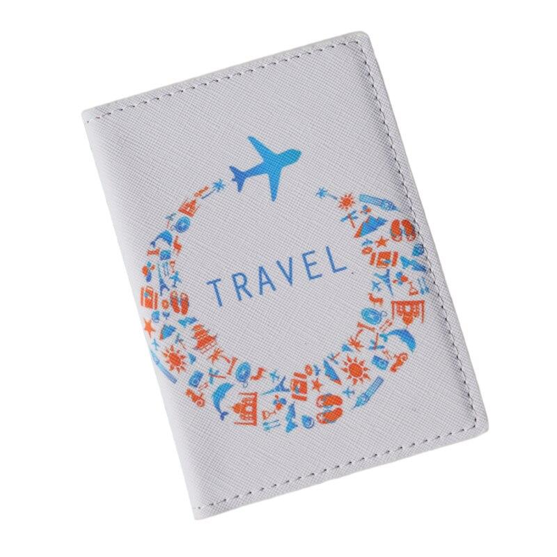Protège-Passeport Avion Voyage