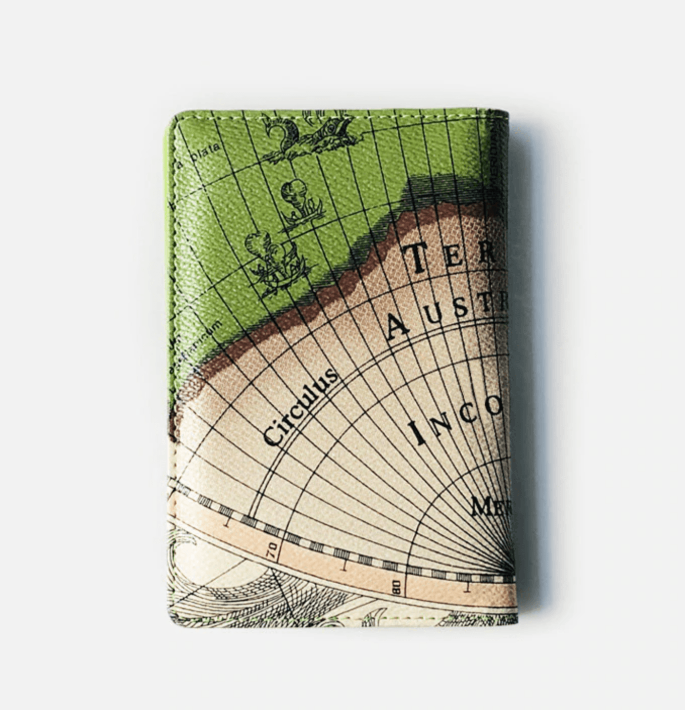 Protège-Passeport Green Adventure Map