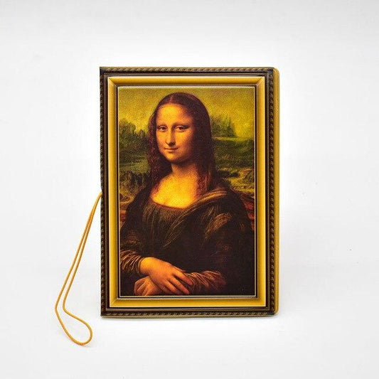 Protège-Passeport - L'Élégance Mona Lisa