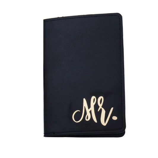 Protège Passeport Mr. (Édition Noir & Or)