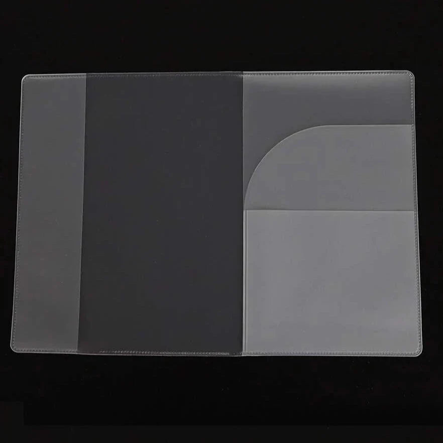 Protège-Passeport Transparent - Édition Voyage