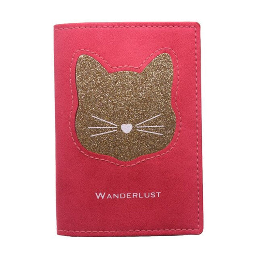 Protège-Passeport - Wanderlust Cat