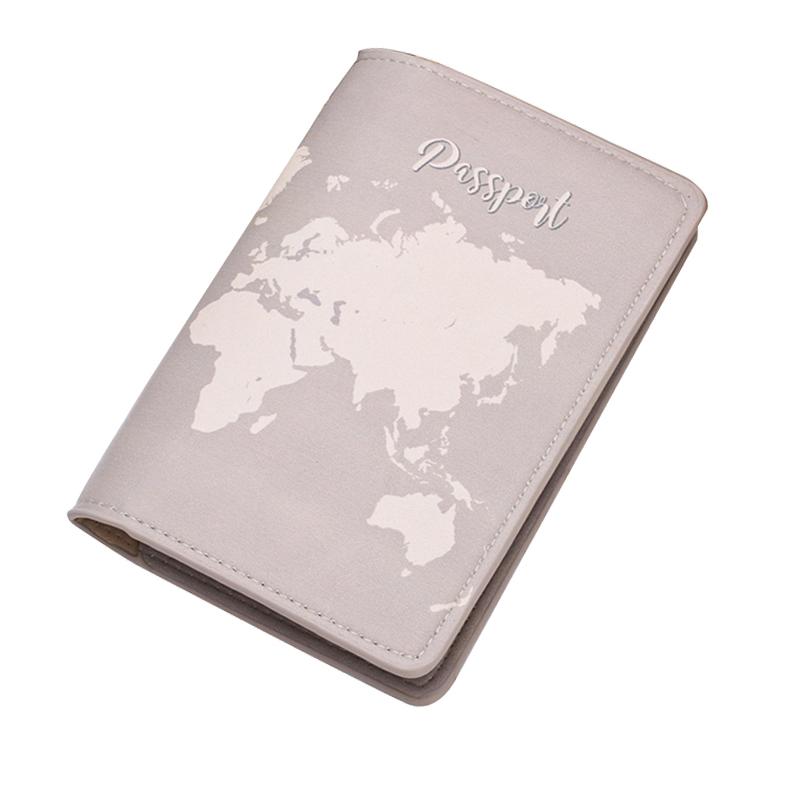 Protège-Passeport World Map - Collection Explorer