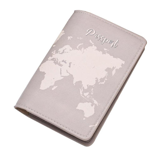Protège-Passeport World Map - Collection Explorer