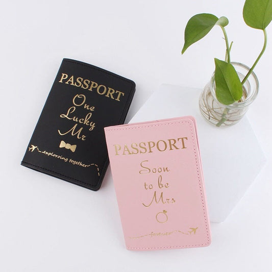 Protège-Passeport Mr Mrs- Discovering Together Forever