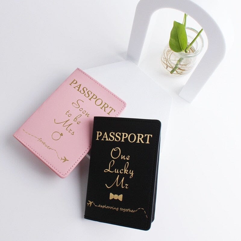 Protège-Passeport Mr Mrs- Discovering Together Forever