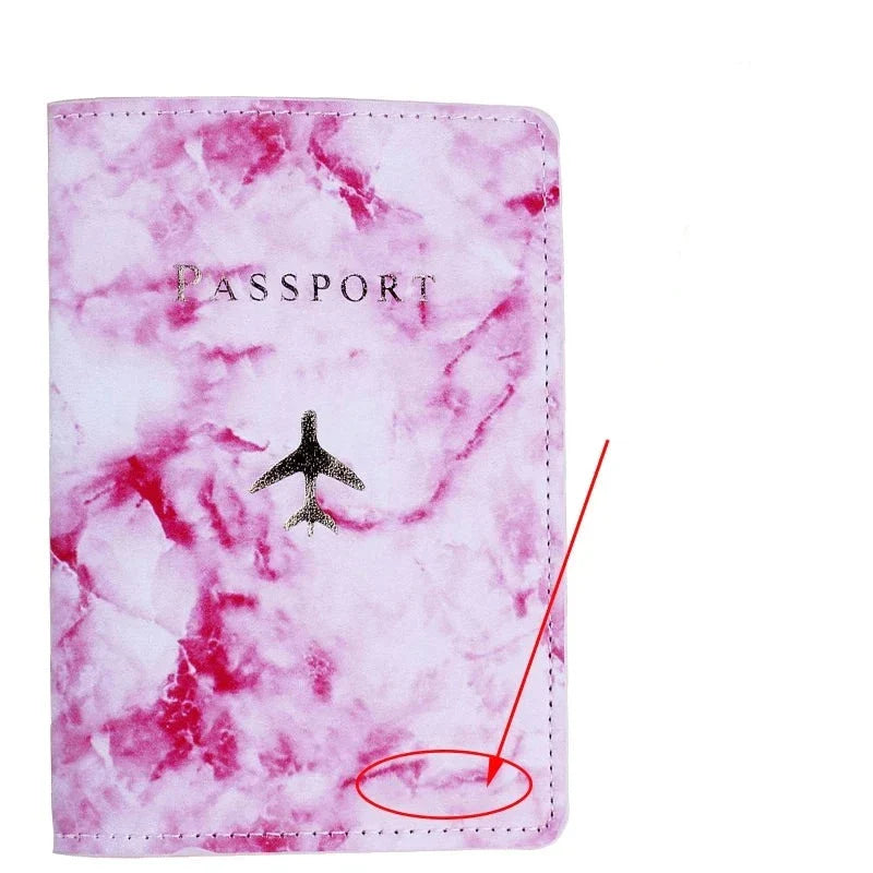 Protège-Passeport Personnalisé Avion Élégant