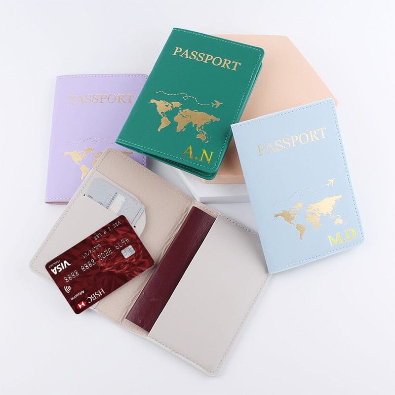 Protège-Passeport Personnalisé World Trip