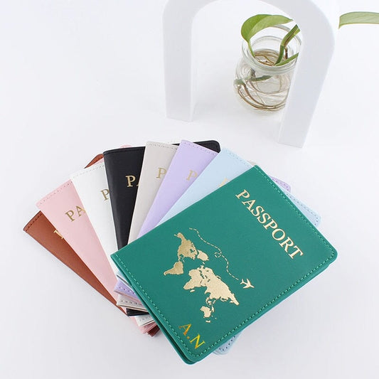 Protège-Passeport Personnalisé World Trip