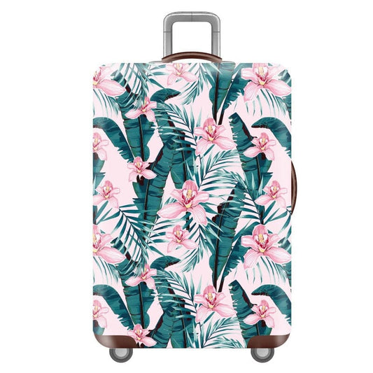 Protège-valise Fleurs Roses