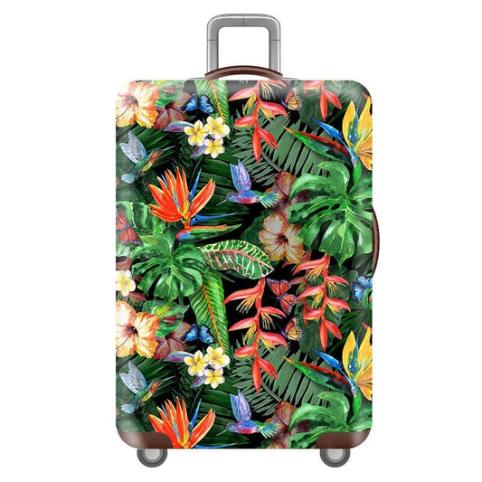 Valise Protège - Motif Tropical