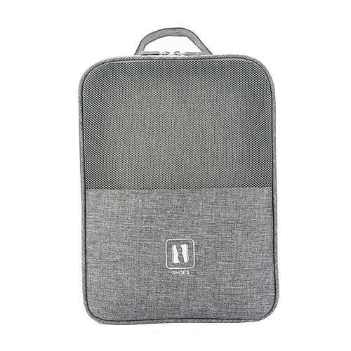 Sac à Chaussures de Voyage - VoyageEssentials (Gris)