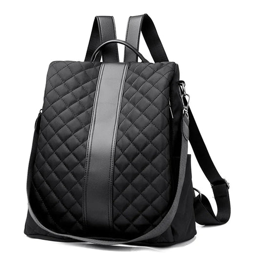 Sac à Dos Anti-Pickpocket Femme - Style Voyage Matelassé
