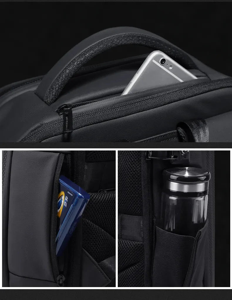 Sac à Dos Antivol - avec Coque Rigide et Port USB