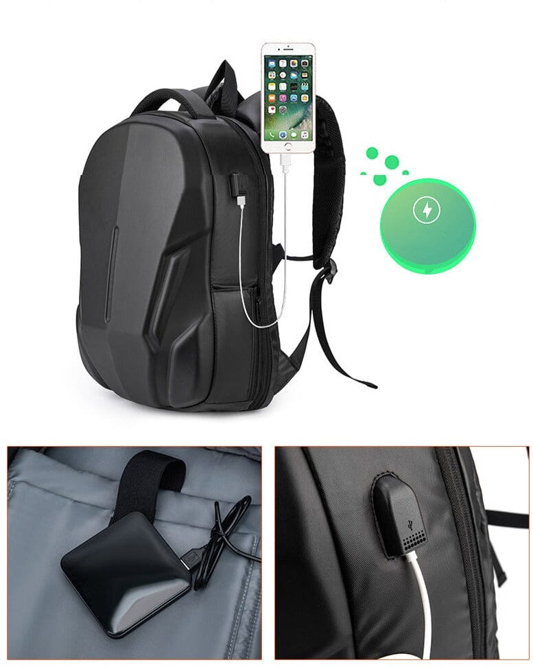Sac à Dos Nomade Antivol - Rigide & Connecté (15.6 Pouces)