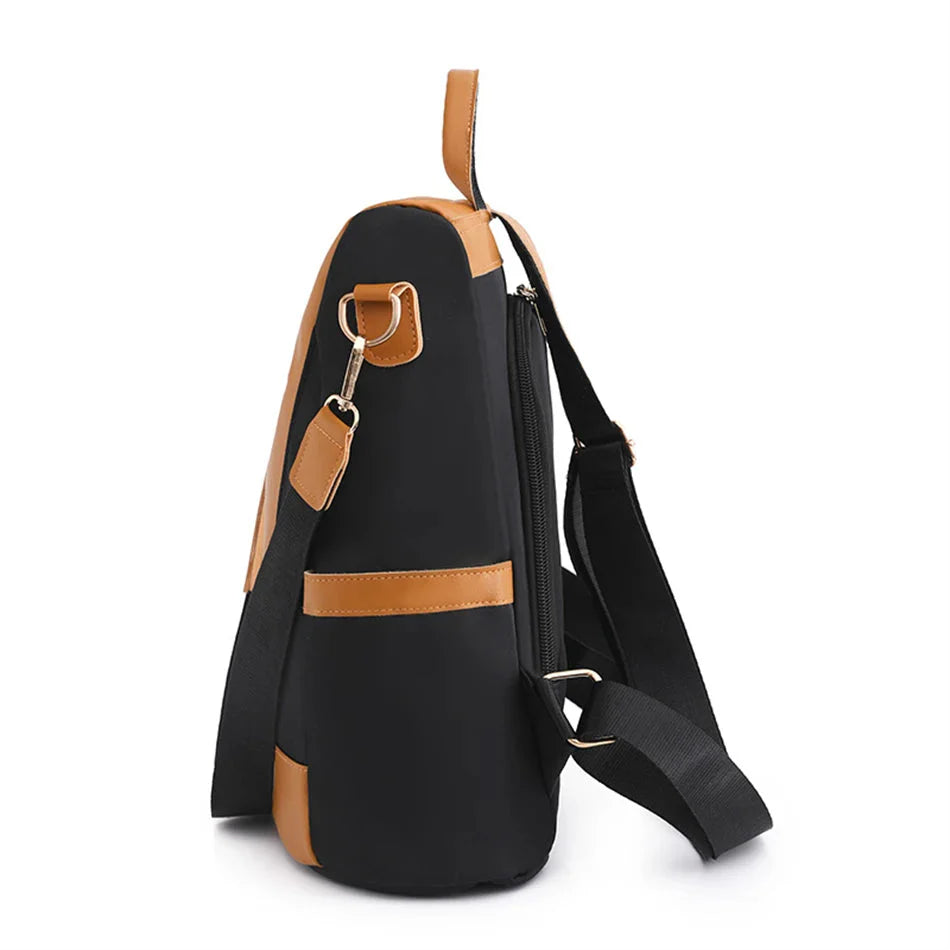 Sac à Dos Antivol Femme Voyage- Fermeture Dorsale