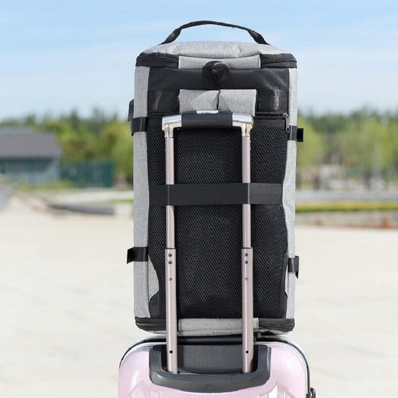 Sac à Dos Voyager avec Compartiment Chaussures - Antivol & Connecté