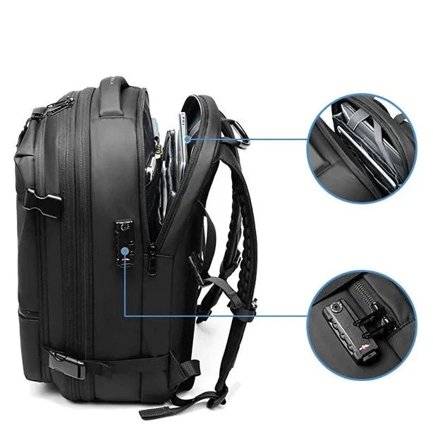 Valise Cabine Antivol - à Compression Sous Vide