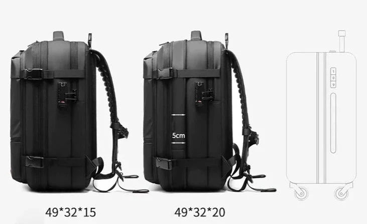 Valise Cabine Antivol - à Compression Sous Vide