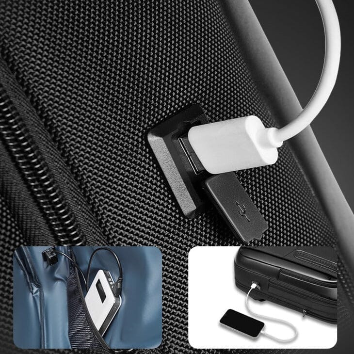 Sac à Dos Connecté pour Homme (17 Pouces) - Voyage Ready