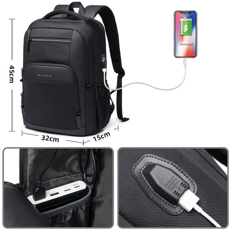 Sac à Dos Connecté Homme USB (15.6) - Adventure Series
