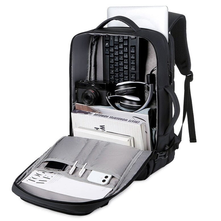 Sac à Dos Connecté USB Extensible (17 Pouces) pour les Voyages
