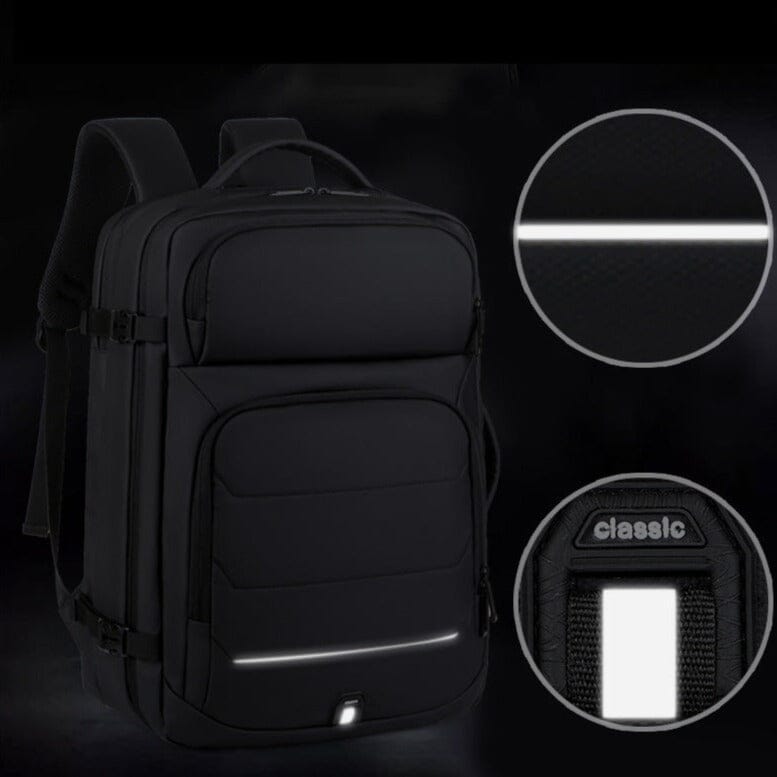 Sac à Dos Connecté USB Extensible (17 Pouces) pour les Voyages
