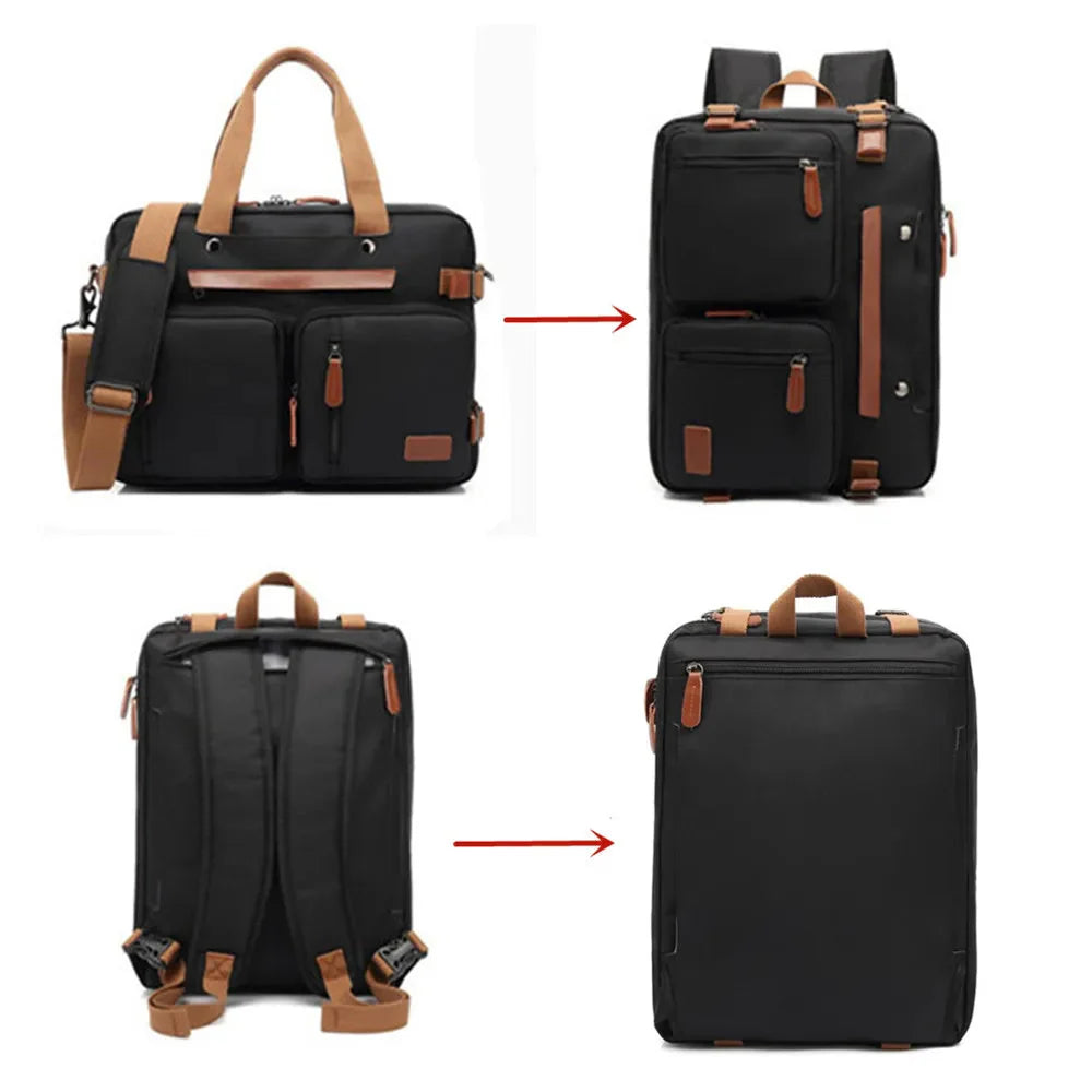 Sac à Dos Convertible Voyage Sacoche Ordinateur