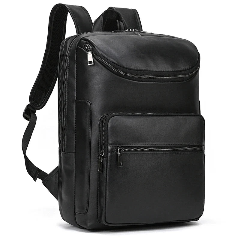 Sac à Dos en Cuir pour Homme, Idéal pour Voyager