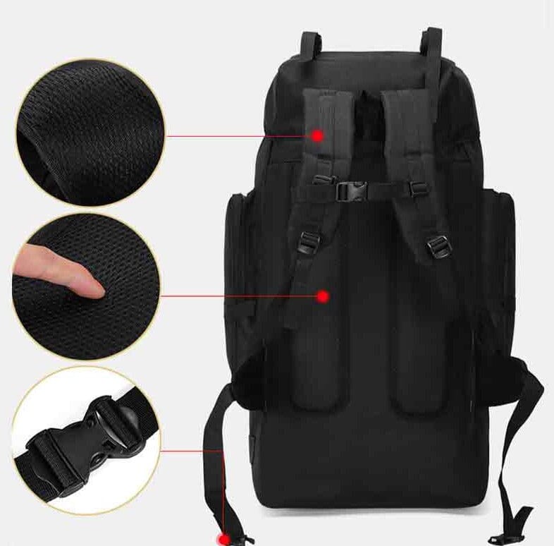 Sac à Dos de Voyage Extérieur pour Homme - Explorateur Mondial (130L)