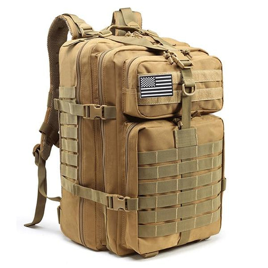 Sac à Dos de Voyage Militaire US Army Camel - Explorez en Toute Liberté