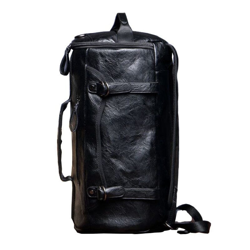 Sac à Dos de Voyage Vintage Noir - Road Trip Collection