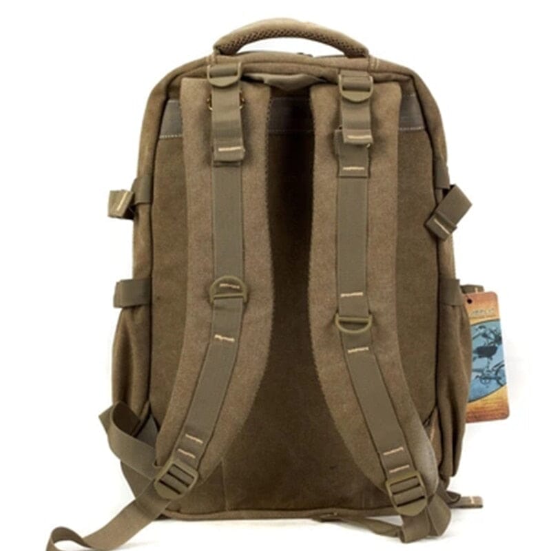 Sac à Dos de Voyage en Toile Militaire Vintage