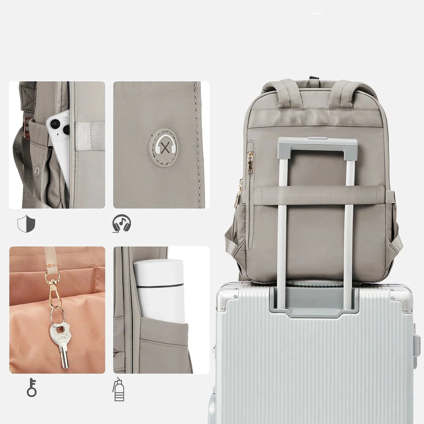 Sac à Dos Femme Voyage en Cabine