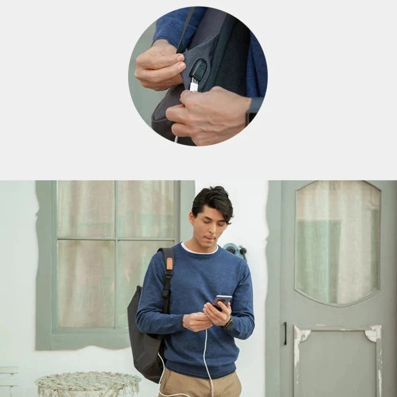 Sac à Dos Voyage Fermeture Secrète Antivol (Pour Ordinateur 15.6 Pouces)