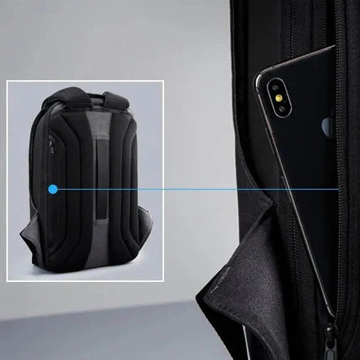 Sac à Dos Voyage Fermeture Dorsale Antivol (pour Ordinateur 15.6 Pouces)